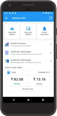 Vehicle Info android App screenshot 9